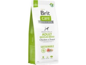 Brit Care Dog Sustainable Adult Medium Breed 12kg