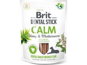 Brit Dog Dental Stick Calm Hemp&Motherwort 7ks