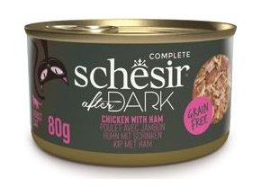 Schesir Cat konz. After Dark Wholefood kuře/šunka 80g