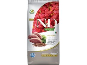 N&D Quinoa CAT Neutered Duck &Broccoli&Asparagus 5kg