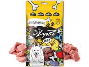 Lyopro DOG poch. mrazem sušené Kuř. kostky s jah. 50g