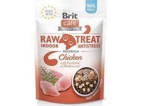 Brit Raw Treat Cat Indoor&Antistress, Chicken 40g