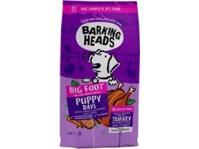 BARKING HEADS Big Foot Puppy Days Turkey 6kg