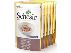 Schesir Cat kapsa Adult Monoprot. tuňák/quinoa 6x85g