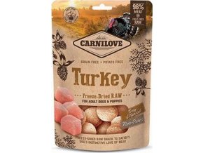 Carnilove Raw Freeze-Dried Snacks Turkey 60g