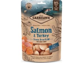 Carnilove Raw Freeze-Dried Snacks Salmon&Turkey 60g