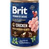 Brit Premium Dog by Nature  konz Chicken & Hearts 400g