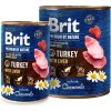 Brit Premium Dog by Nature  konzerva Turkey & Liver 800g