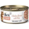 Brit Care Cat konz Fillets Breast&Rice 70g