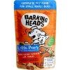 BARKING HEADS Litt.Paws Lickin Chick+Tur kapsička 150g