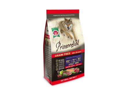 Primordial Mini Adult Trout & Duck (Hmotnost 6 kg)