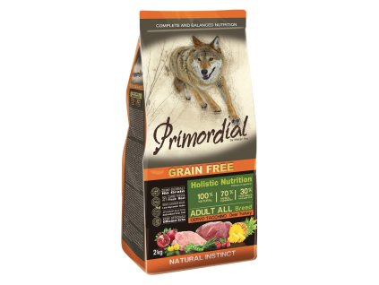 Primordial Adult Grain Free Deer & Turkey (Hmotnost 12 kg)
