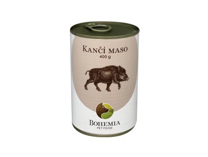 BOHEMIA Kančí maso ve vlastní šťávě 800 g