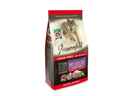 Primordial Mini Adult Sardine & Goose (Hmotnost 6 kg)