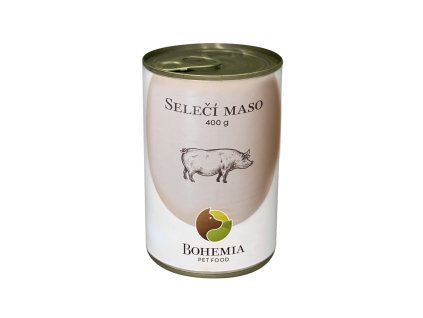 BOHEMIA Selečí maso ve vlastní šťávě 400g