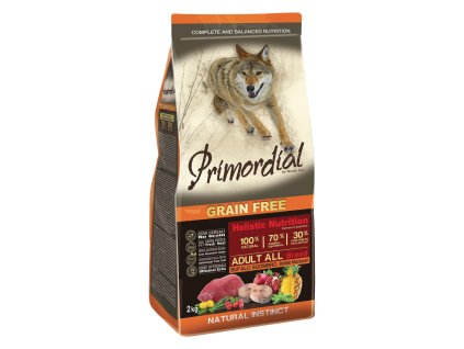 Primordial Grain-free Adult Buffalo & Mackerel (Hmotnost 12 kg)