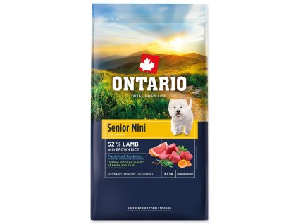 Ontario Senior Mini Lamb & Brown Rice