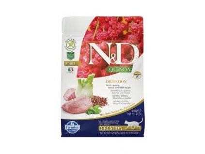 N&D Quinoa CAT Digestion Lamb & Fennel 300g