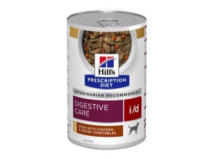 Hill's Can. PD I/D Digestiv Care Chick. stew Konz 354g