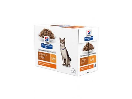 Hill's Fel. PD K/D Kidney Care Chicken kapsa 12x85g