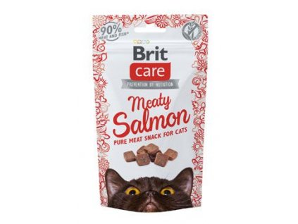 Brit Care Cat Snack Meaty Salmon 50g