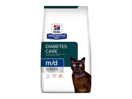 Hill's Fel. PD M/D Diabetes Care Dry 1,5kg