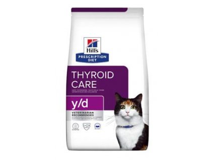 Hill's Fel. PD Y/D Thyroid Care Dry 3kg