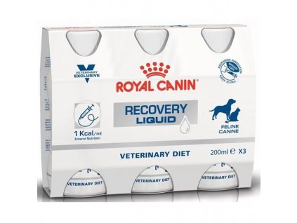 Royal Canin VD Cat/Dog liquid Recovery 3 x 0,2 l