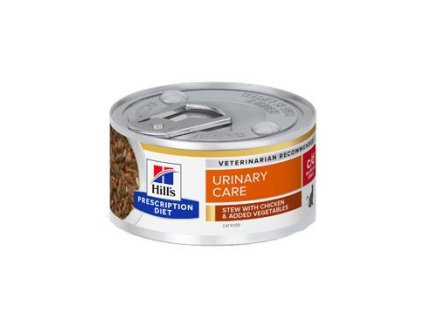 Hill's Fel. PD C/D UrinaryStress Ckn&Veg stew Konz.82g