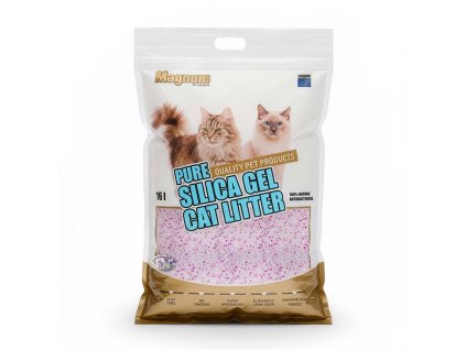10266 magnum silica gel cat litter lavender 16l