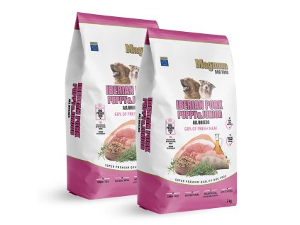 12516 magnum iberian pork puppy junior 2x3kg