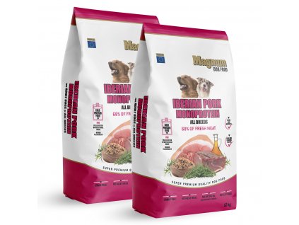 Magnum Iberian Pork & Monoprotein All Breed 2x12kg