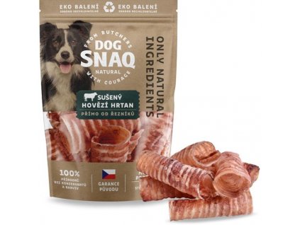 DOG SNAQ - Hovězí hrtan sušený 100g