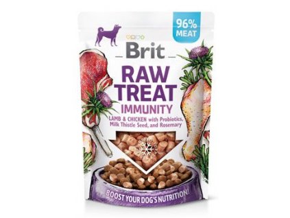 Brit Raw Treat Dog Immunity, Lamb&Chicken 40g