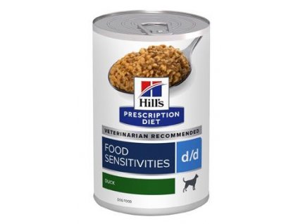 Hill's Can. PD D/D Food Sensitiv. Duck&Rice Konz. 370g