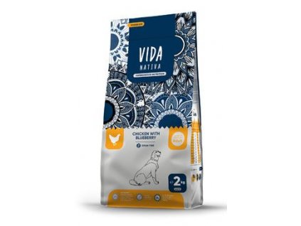 Kraftia VIDA NATIVA DOG Adult M/L Chicken 2kg