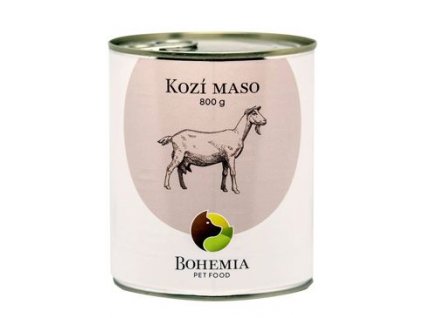 BOHEMIA MASO Kozí ve vlastní šťávě 800g