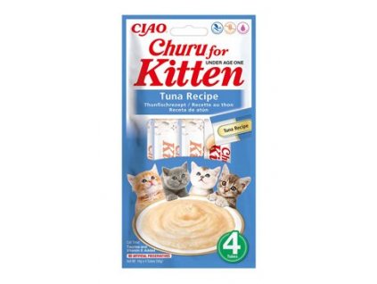 Churu Cat Kitten Tuna Recipe 4x14g