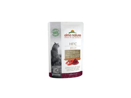 Almo Nature HFC Jelly - Filet z tuňáka a humr 55g