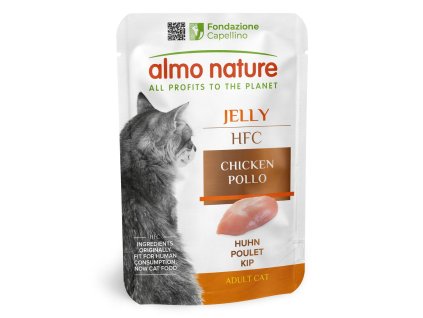 Almo Nature HFC Jelly - Kuřecí prsa v želé 55g