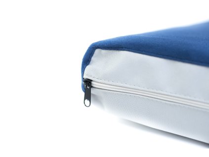 Matrace Aminela - 120x80x10cm Half and Half modrá/světle šedá