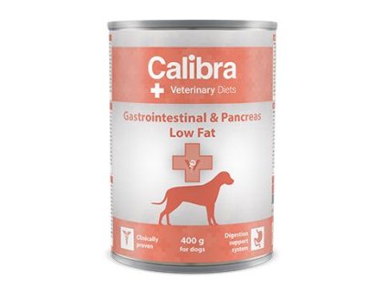 Calibra VD Dog konz. Gastrointestinal Low Fat 400g