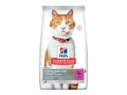 Hill's Fel. SP Adult Sterilised Cat Duck 10kg