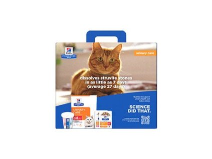 Hill's Fel. PD C/D MultiCare Starter Kit 400g+2x85g