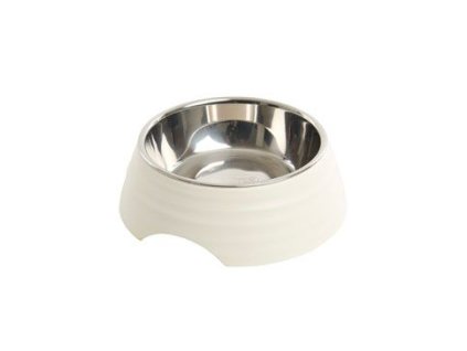 Miska melamin Frosted Ripple Bowl 350ml bílá BUSTER