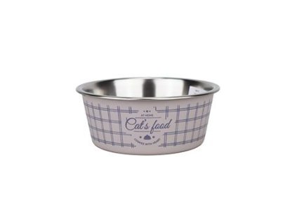 Miska nerez kočka FOOD CAT 400ml růžová Zolux