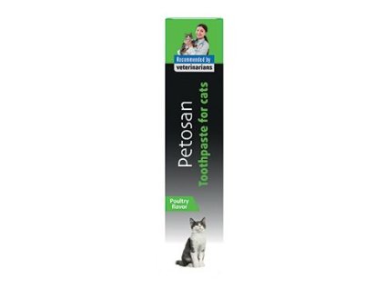 Petosan zubní pasta drůbeží pro kočky 70g/50ml tuba