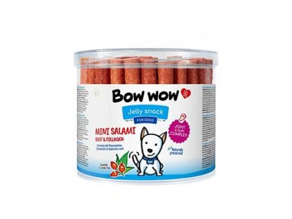 Bow wow poch. Mini uherské salámky s kolagenem 60ks