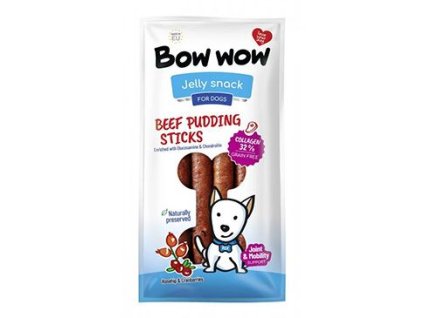 Bow wow poch. Klobásy s hovězím masem a kolagenem 6ks