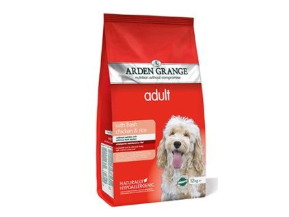 Arden Grange Dog Adult with fresh Chicken&Rice 12kg